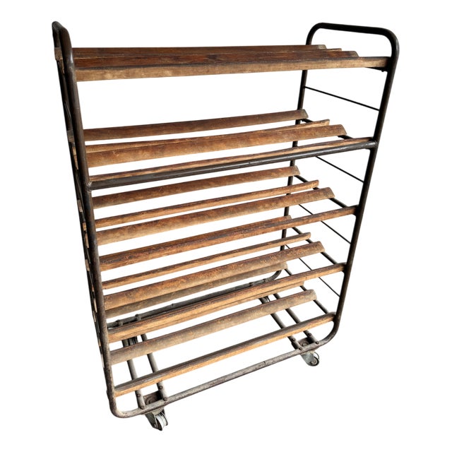 Vintage Belgian Interbellum Bakery Bread Rack, 1930 For Sale