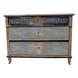 Painted Biedermeier Commode, 1800s For Sale