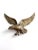 This is a vintage brass eagle wall hanging. Shaped as an American eagle spreading its wings, the wall decor has nice...
