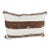 Turkish Hemp Pillow Cushion Natural Beige Brown Pillow Cushion Cover 16" x 24" For Sale