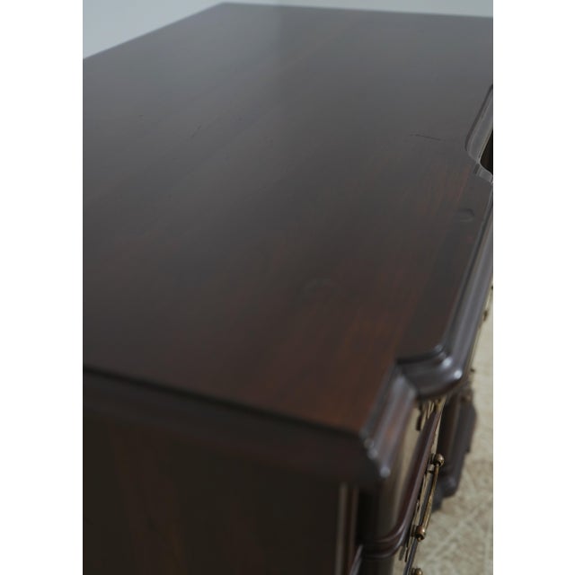 Ethan Allen Cherry Block Front Bachelors Chest For Sale - Image 10 of 18