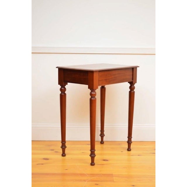 Figured Mahogany Console Table from Druce and Co., 1840 For Sale - Image 17 of 17