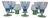 Postmodern Bahia Glass Set in Blown Glass by Bormioli Rocco, Italy, 1980s, Set of 8 For Sale