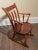 Antique Windsor Arrow Back Child’s Rocking Chair For Sale - Image 4 of 5