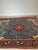 Hand-Knotted Blue Field Rug with Floral Medallion For Sale - Image 3 of 7