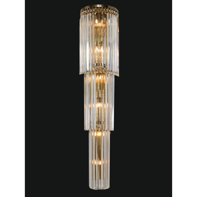 Imperial Chandelier in Metal and Crystal by Jago For Sale - Image 4 of 7