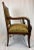 Traditional Mid 19th Century Antique Hand Carved Wooden Frame Armchairs - a Pair For Sale - Image 3 of 8