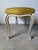 Ivory Vintage Karges Louis XV-Style Painted & Gilt Cabriole Leg Upholstered Bench For Sale - Image 8 of 12
