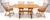 Late 20th Century Very Fine All Pegged Joints Solid Oak Dining Chairs Table Set MINT For Sale - Image 4 of 18