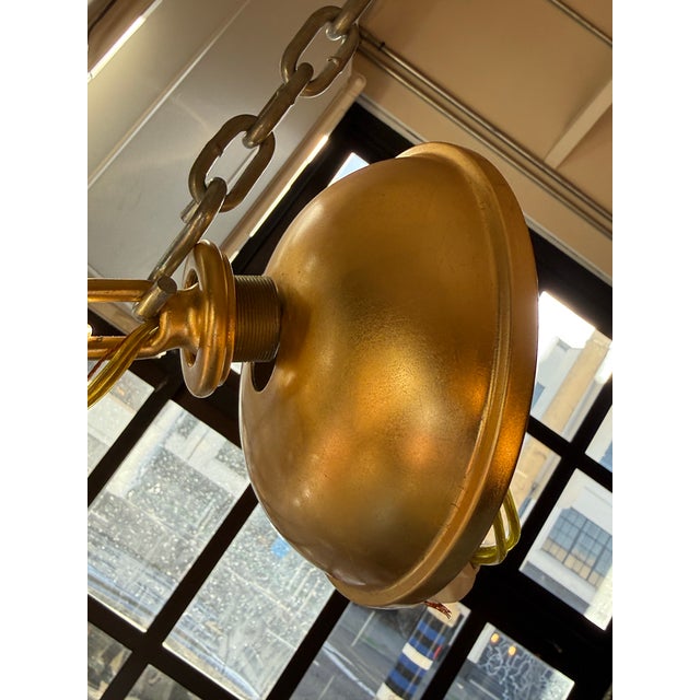 Julie Neill for Restoration Hardware Talia Round Chandelier, Gilt For Sale - Image 11 of 12