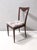 Wood Dining Chairs with Beech Frame and Linen Patterned Fabric attributed to Carlo Enrico Rava, 1950s, Set of 4 For Sale - Image 7 of 13