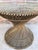 20th Century Spanish Turned Round Bamboo Coffee Table with Glass Top For Sale - Image 10 of 18