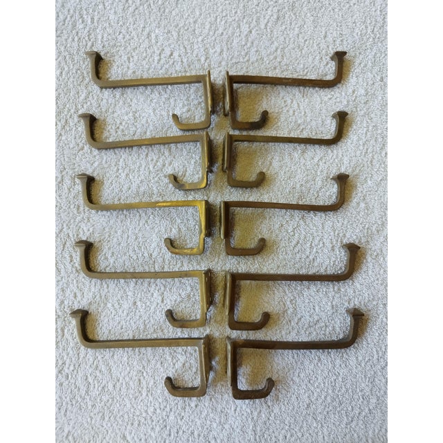 1920s Vintage Brass Coat Hanger by Joze Plecnik, 1920s For Sale - Image 5 of 5