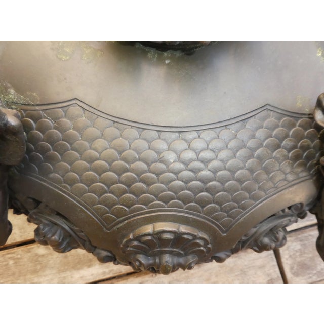 19th Century Antique French Bronze Centerpiece For Sale - Image 9 of 13