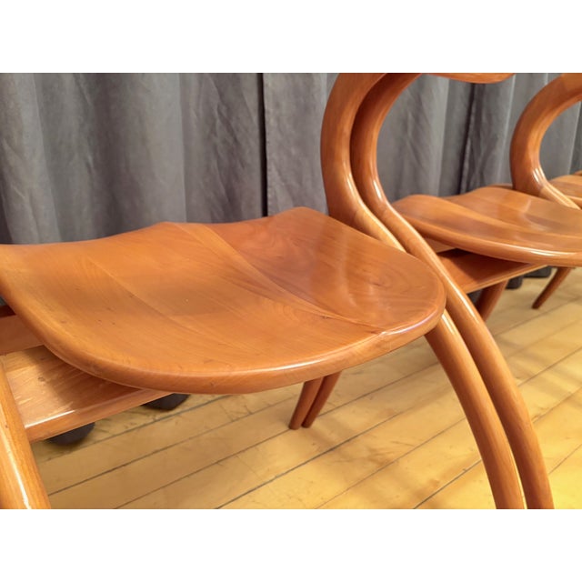 Chairs from A. Sibau, Italy, 1980s, Set of 4 For Sale - Image 14 of 18