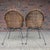 Pair of Salterini Vintage Wicker and Iron Mid Century Lounge Chairs For Sale - Image 11 of 12
