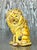 Add a touch of vintage personality and Italian artistry to your decor with this delightful glazed ceramic lion figurine....