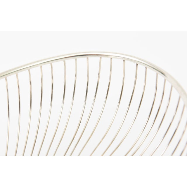 1960s Vintage SilverPlate Bread Basket by Raimond 60's For Sale - Image 5 of 12