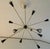 Metal Sputnik Brass Ceiling Lamp, 1950s For Sale - Image 7 of 7