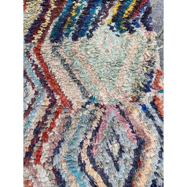 Moroccan Boucherouite Rug For Sale - Image 10 of 16