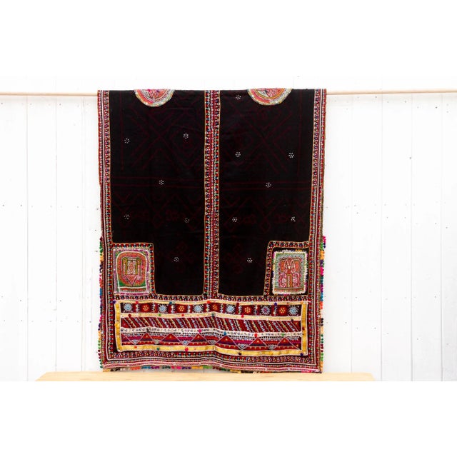 1950s Large Tribal Indian Rabari Throw For Sale - Image 5 of 12