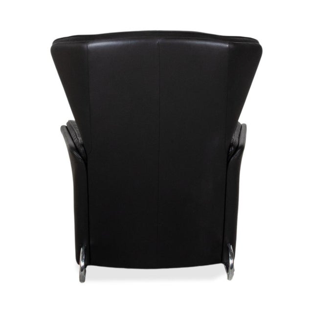 Unus Chair in Leather from FSM For Sale - Image 14 of 17
