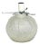 1920s Lalique Style Art Deco French Glass Lamp For Sale