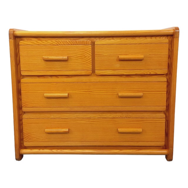 Vintage Gautier Pine Chest of Drawers, 1970s For Sale