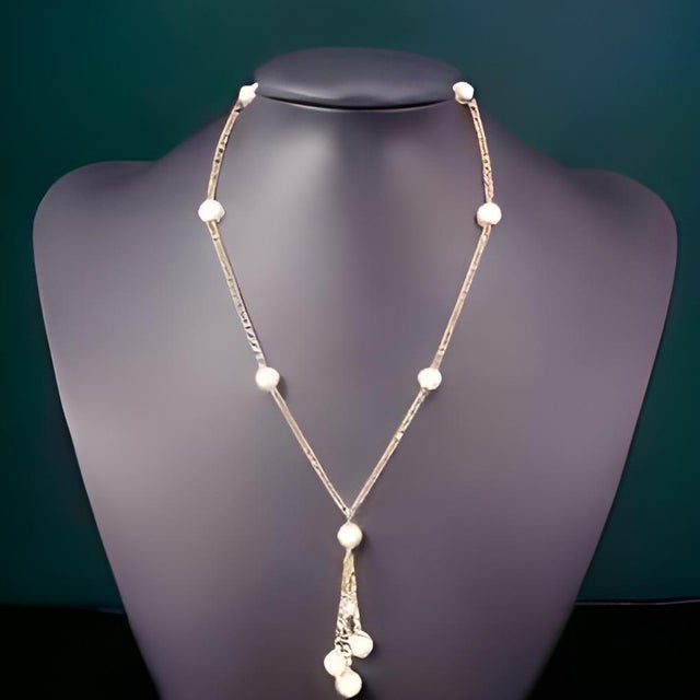 Akoya Pearl Necklace 14 Karat Gold Women Certified For Sale - Image 12 of 18