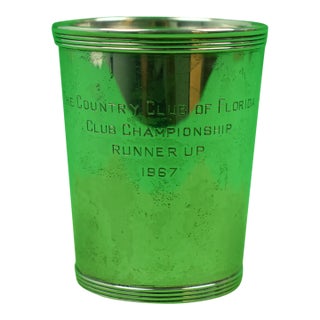 1967 The Country Club of Florida Sterling Mint Julep Cup For Sale