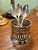 1960s Vintage Wilcox 6812 Art Deco Silver Plate Condiment Holder or Jar Sleeve For Sale - Image 5 of 10