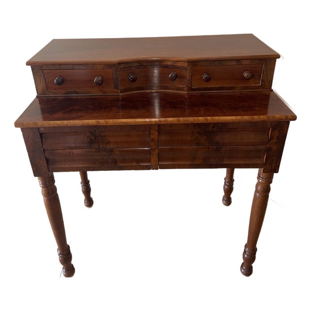 Mid 19th Century Eastern American Empire Dressing Table For Sale