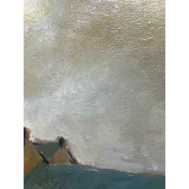 English Vintage English Oil on Board For Sale - Image 3 of 7