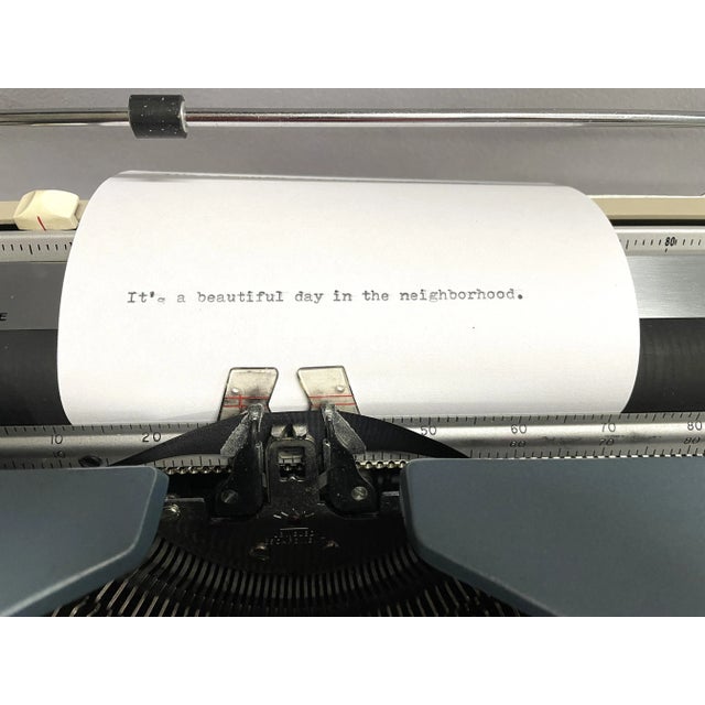 Smith-Corona Classic 12 Portable Typewriter For Sale - Image 13 of 13