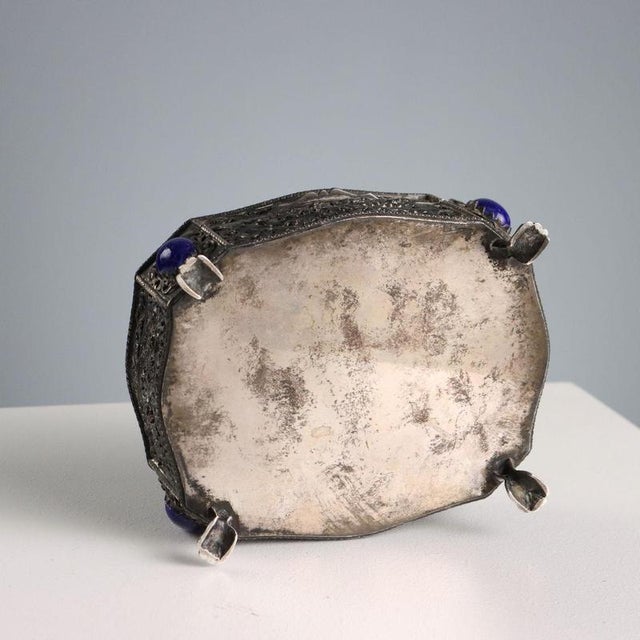 Silver and Enamel Box For Sale - Image 11 of 13