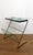 Mid-Century Modern Small Mid-Century Side Table with Magazine Rack and Earthenware Checkerboard Top, 1950s For Sale - Image 3 of 10