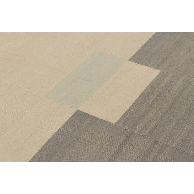 Handwoven in wool, this 5x7 contemporary Kilim is from an exciting new custom-capable flatweave collection by Rug & Kilim....