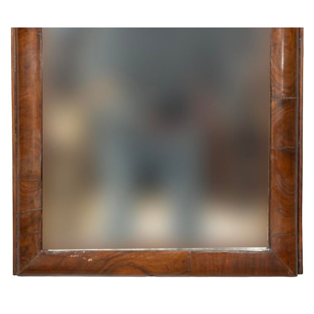 Dutch Baroque Walnut Mirror For Sale In Boston - Image 6 of 6