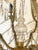 60s chandelier, golden iron structure and glass pendants European Plug (up to 250V).The wiring of this item may be...
