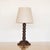 1940s Spanish Bobbin Wood Table Lamp For Sale - Image 4 of 8