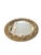 Gold Vintage Italian Gold Resin Circular Mirror For Sale - Image 8 of 16