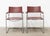 Bauhaus vintage Leather Chairs by Matteo Grassi, 1980s, Set of 3 For Sale - Image 3 of 18
