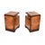 1930s Art Deco Swedish Walnut Bedside Cabinets, 1930, Set of 2 For Sale - Image 5 of 11
