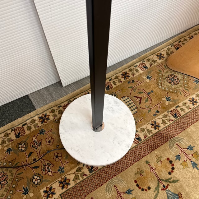 Stone Mid 20th Century Angelo Lelli for Arredoluce Floor Lamp For Sale - Image 7 of 12