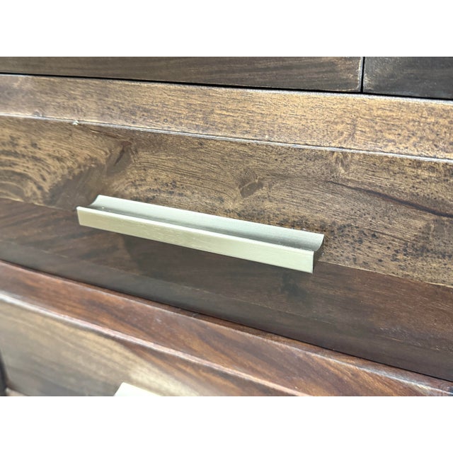 Sierra Living Concepts Sierra Nevada Rustic Dresser, Medium Espresso For Sale - Image 9 of 12