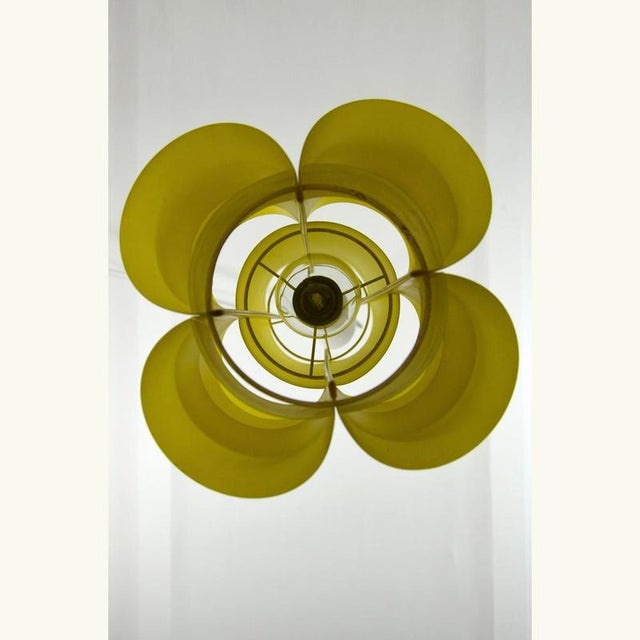 Contemporary Yellow Pendant Light, 1970s For Sale - Image 3 of 4