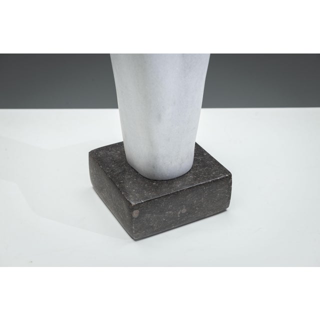 Abstract White Torso, 1970s, Marble For Sale - Image 11 of 15
