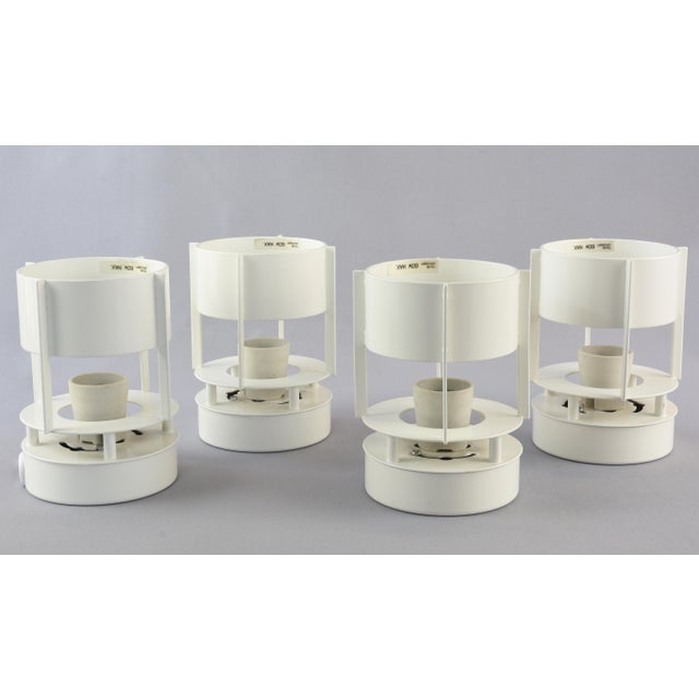 Mid-Century Modern Danish Magazin Ceiling Lamps by Wilhelm Wohlert for Louis Poulsen, Set of 4 For Sale - Image 3 of 12