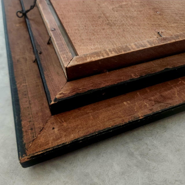 Wood Antique Eastlake Victorian Picture Frame 1890s For Sale - Image 7 of 9