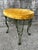 Mid-Century Modern Wrought Iron Vanity Stool. Circa 1960s For Sale - Image 12 of 18
